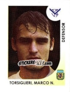 Sticker Torsiglieri Marco N. - Apertura 2008 n. 310 - Panini
