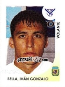 Cromo Bella Ivan Gonzalo - Apertura 2008 - Panini