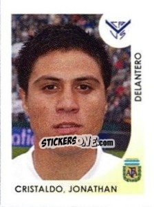 Sticker Cristaldo Jonathan - Apertura 2008 - Panini