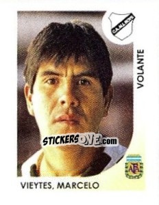 Cromo Vieytes Marcelo - Apertura 2008 - Panini