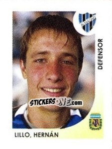 Cromo Lillo Hernan - Apertura 2008 - Panini