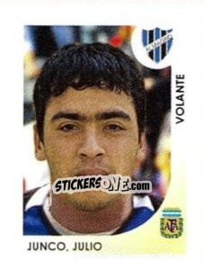 Sticker Junco Julio - Apertura 2008 - Panini