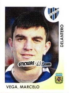 Sticker Vega Marcelo - Apertura 2008 n. 343 - Panini