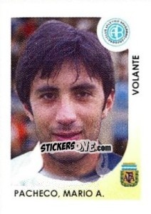 Sticker Pacheco Mario A. - Apertura 2008 - Panini