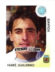 Sticker Farre Guillermo - Apertura 2008 - Panini