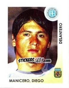 Cromo Manicero Diego - Apertura 2008 - Panini