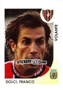 Sticker Dolci Franco - Apertura 2008 n. 373 - Panini