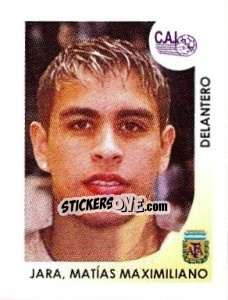 Cromo Jara Matias Maximiliano - Apertura 2008 - Panini