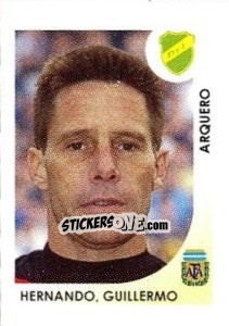Sticker Hernando Guillermo - Apertura 2008 n. 385 - Panini