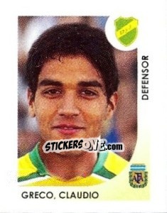 Sticker Greco Claudio - Apertura 2008 n. 388 - Panini