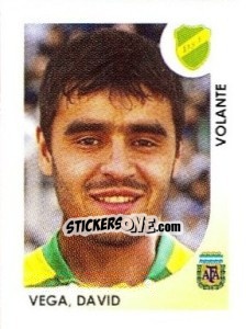 Sticker Vega David - Apertura 2008 - Panini