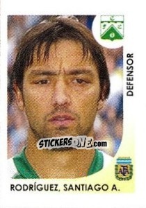 Cromo Rodriguez Santiago A. - Apertura 2008 - Panini