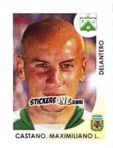 Sticker Castano Maximiliano L.