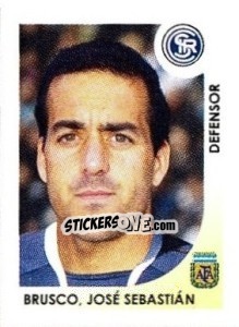 Sticker Brusco Jose Sebastian - Apertura 2008 n. 403 - Panini