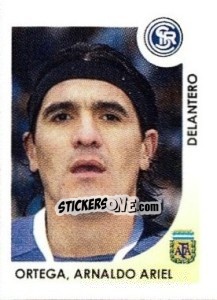 Sticker Ortega Arnaldo Ariel - Apertura 2008 n. 407 - Panini