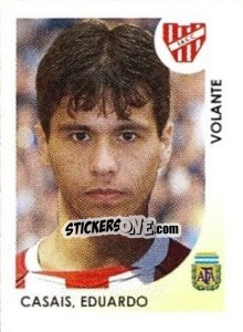 Sticker Casais Eduardo - Apertura 2008 n. 413 - Panini