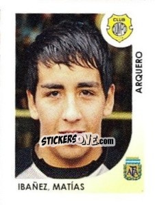 Sticker Ibanez Matias