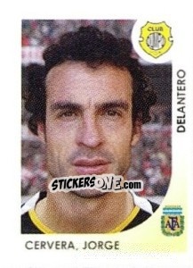 Sticker Cervera Jorge - Apertura 2008 n. 432 - Panini