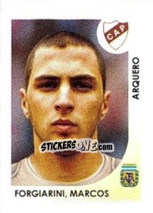 Sticker Forgiarni Marcos - Apertura 2008 - Panini