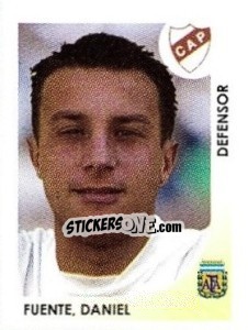 Sticker Fuente Daniel - Apertura 2008 n. 435 - Panini