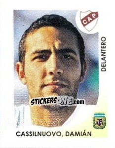 Sticker Cassilnuovo Damian - Apertura 2008 n. 439 - Panini