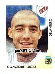 Sticker Concistre Lucas - Apertura 2008 n. 440 - Panini