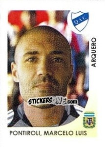 Cromo Pontiroli Marcelo Luis - Apertura 2008 - Panini