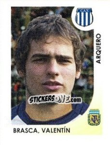Sticker Brasca Valentin - Apertura 2008 n. 457 - Panini