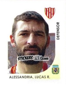 Cromo Alessandria Lucas R. - Apertura 2008 - Panini