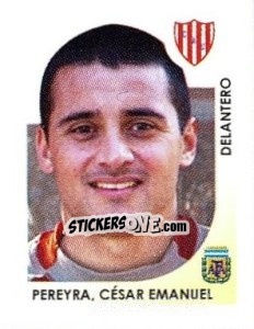 Sticker Pereyra Cezar Emanuel - Apertura 2008 - Panini