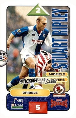 Sticker Stuart Ripley - Squads Premier League 1995-1996 n. 31 - Subbuteo