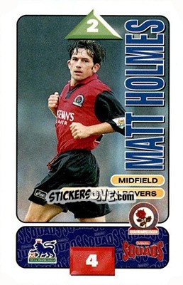 Sticker Matt Holmes - Squads Premier League 1995-1996 - Subbuteo
