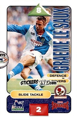 Sticker Graeme Le Saux - Squads Premier League 1995-1996 n. 33 - Subbuteo
