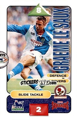 Cromo Graeme Le Saux - Squads Premier League 1995-1996 - Subbuteo