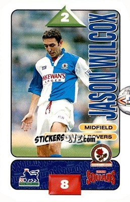 Sticker Jason Wilcox - Squads Premier League 1995-1996 n. 36 - Subbuteo