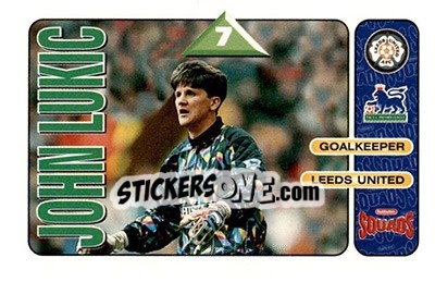 Sticker John Lukic - Squads Premier League 1995-1996 n. 106 - Subbuteo