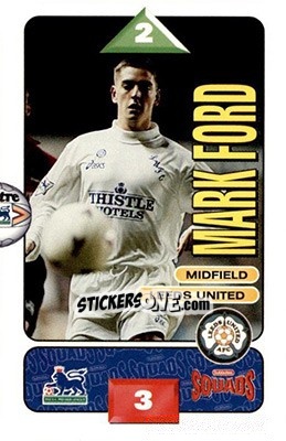 Sticker Mark Ford - Squads Premier League 1995-1996 - Subbuteo