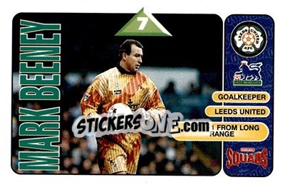 Cromo Mark Beeney - Squads Premier League 1995-1996 n. 111 - Subbuteo