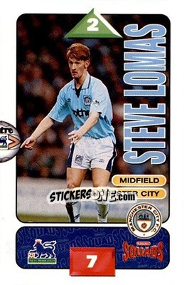 Sticker Steve Lomas - Squads Premier League 1995-1996 n. 139 - Subbuteo