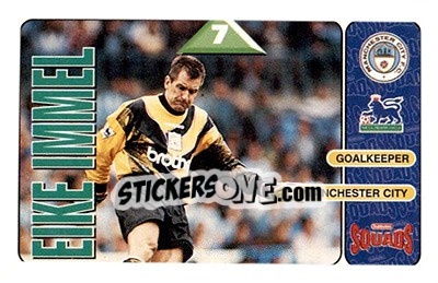 Cromo Eike Immell - Squads Premier League 1995-1996 - Subbuteo