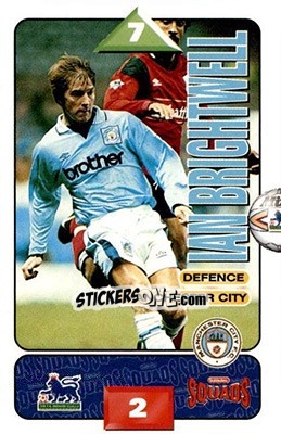 Cromo Ian Brightwell - Squads Premier League 1995-1996 n. 142 - Subbuteo