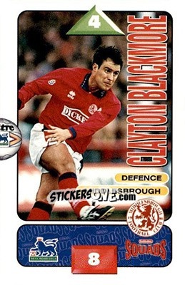 Sticker Clayton Blackmore - Squads Premier League 1995-1996 n. 167 - Subbuteo