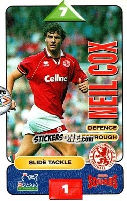Sticker Neil Cox - Squads Premier League 1995-1996 n. 175 - Subbuteo
