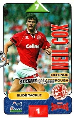 Cromo Neil Cox - Squads Premier League 1995-1996 - Subbuteo