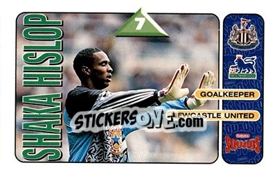 Sticker Shaka Hislop - Squads Premier League 1995-1996 - Subbuteo