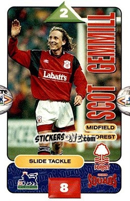 Sticker Scot Gemmill - Squads Premier League 1995-1996 - Subbuteo