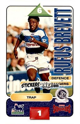 Cromo Rufus Brevett - Squads Premier League 1995-1996 - Subbuteo