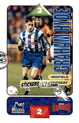 Cromo Graham Hyde - Squads Premier League 1995-1996 - Subbuteo