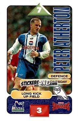 Sticker Peter Atherton - Squads Premier League 1995-1996 - Subbuteo
