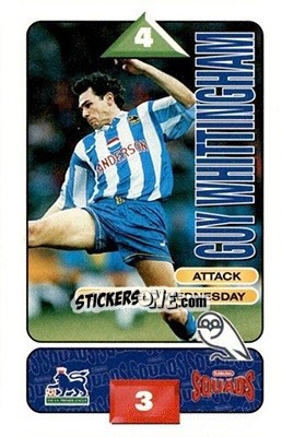 Sticker Guy Whittingham - Squads Premier League 1995-1996 - Subbuteo